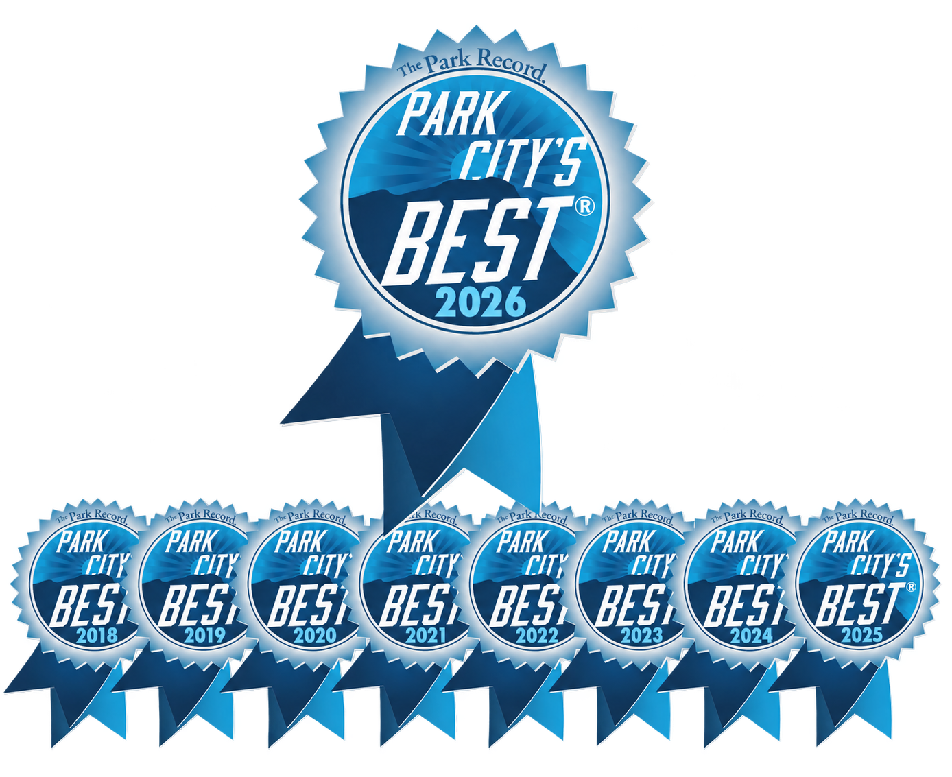 Park City’s Best Award Badges
